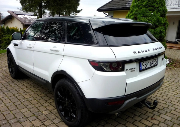 Land Rover Range Rover Evoque cena 59900 przebieg: 273000, rok produkcji 2012 z Ząbkowice Śląskie małe 631